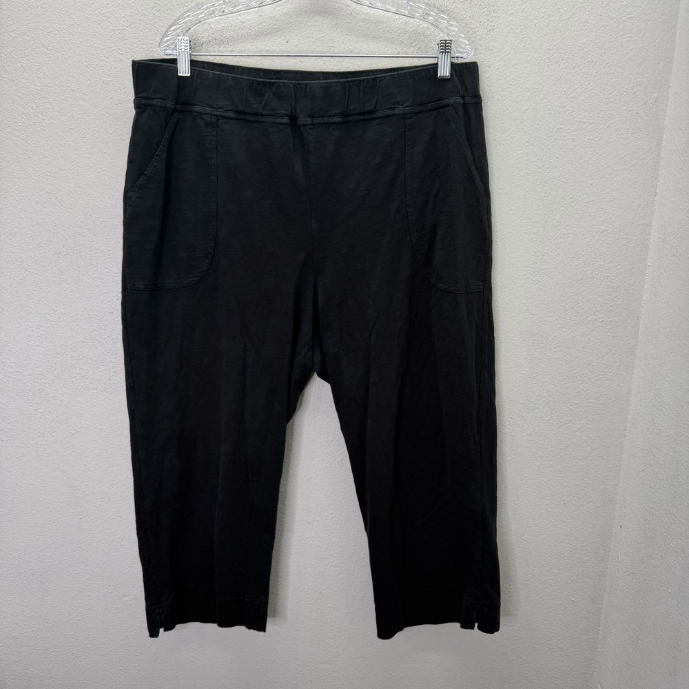 Escape By Habitat Clothes Wide Leg Pants Size 2XL Cropped Lagenlook Minimalist